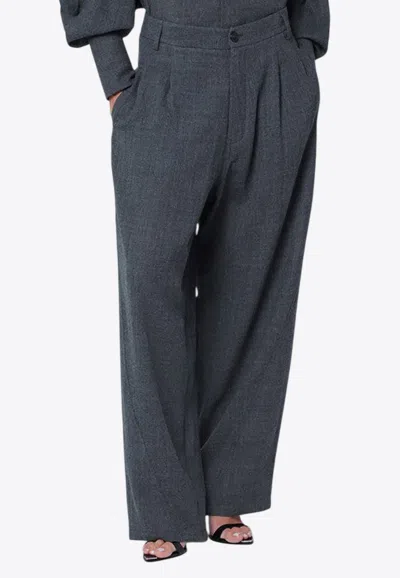 DARKPARK PHEBE WOOL TAILORED PANTS