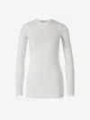 Darkpark Plain Stretch T-shirt In White