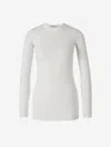 Darkpark Plain Stretch T-shirt In White