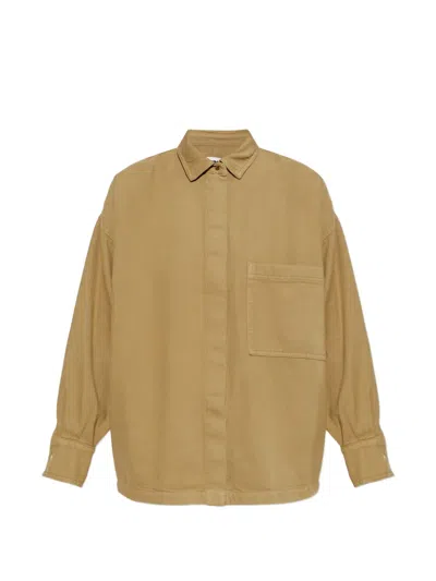 Darkpark Pocket Shirt In Brown