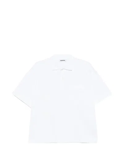 Darkpark Pocket Short-sleeve Polo Shirt In White