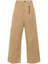 Darkpark Ray Wide-leg Trousers In Neutrals