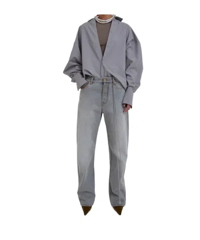 Darkpark Relaxed Fit Denim In Gray