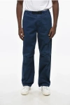 Darkpark Relaxed Fit Jordan Pants With Elastic Waistband In Blue