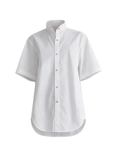 Darkpark Roberta Short-sleeve Shirt In White
