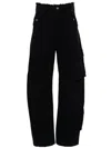 Darkpark Navy Rosalind Cargo Pants In 蓝色