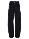 Darkpark Navy Rosalind Cargo Pants