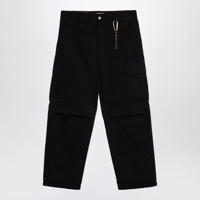 DARKPARK DARKPARK SAINT BLACK CARGO TROUSERS