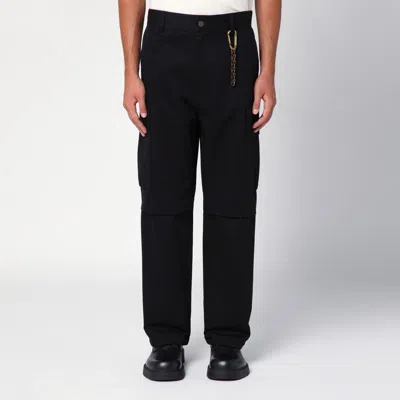 DARKPARK DARKPARK SAINT BLACK CARGO TROUSERS