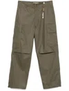 Darkpark Baggy Fit Vince Cotton Cargo Pants In Grün