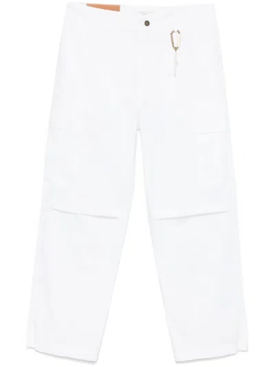 Darkpark Blair Cotton Poplin Vintage Pants In White