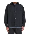 Darkpark Serge Long Sleeved Shirt In Black