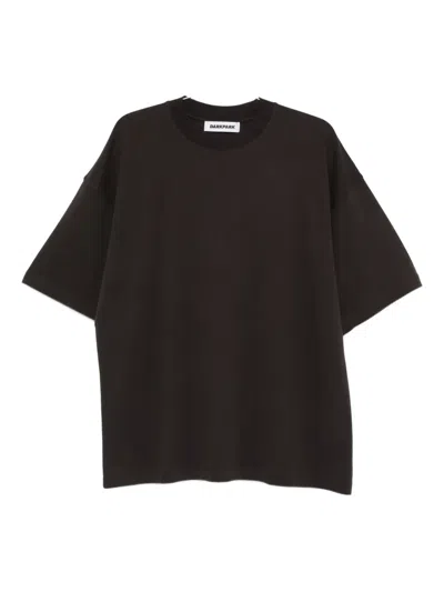 Darkpark Short-sleeve Boxy T-shirt In Black