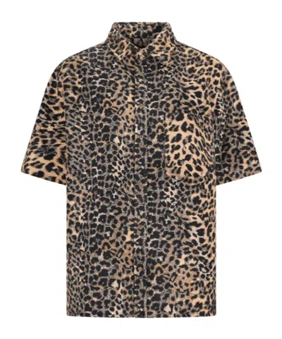 Darkpark Short-sleeved Shirt In Animal Print