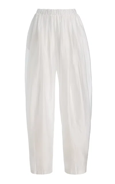 Darkpark Simona Voile Balloon Pants In White
