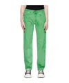 Darkpark Skinny-fit Non-stretch Denim Jeans In Green