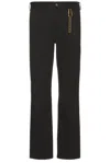 Darkpark Black Carabiner Jeans In Black