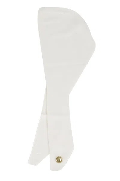 Darkpark Soft Cashmere Wool Balaclava In White