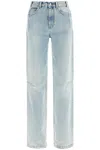 Darkpark Denim Trousers With Belt Loops In Blue