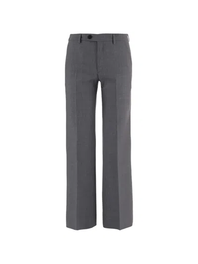 Darkpark Straight-leg Tailored Trousers In Gray