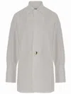 Darkpark Jodie Shirt In White Cotton In White