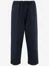 Darkpark Drawstring Regular Trousers In Blue