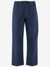 Darkpark Stretch Cotton Pants In Blue
