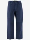 Darkpark Stretch Cotton Pants In Blue