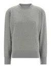Darkpark Crewneck Sweater Dont Take Me Off Ever In Jersey In Gray