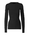 Darkpark Camren Cotton Sweater In Black