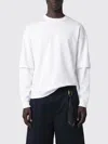 Darkpark Solid Color Long Sleeved Theo T-shirt In White