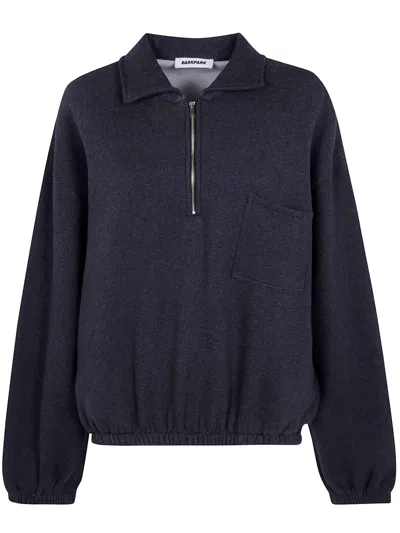 Darkpark Sweatshirt Cropped "alva" In Gray