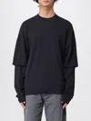 Darkpark Troy Layered Long-sleeve T-shirt In Black