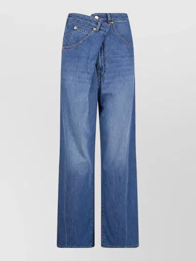 Darkpark Tencel Denim Jeans In Blue