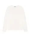 Darkpark Theo Double Sleeve Tee In Washed White