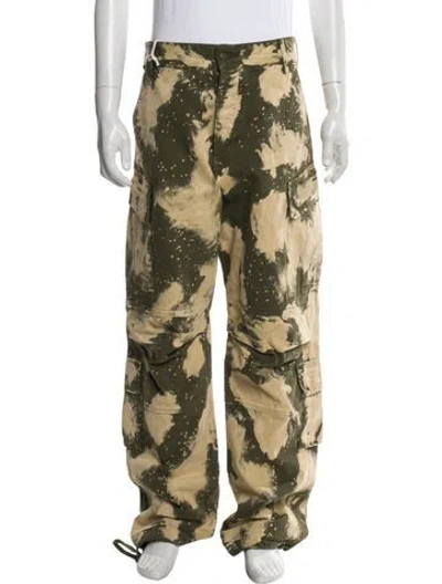 Pre-owned Darkpark Tie-dye Print Sweatpants W/ Tags In Green