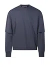 Darkpark Troy Double-sleeved T-shirt In Blue