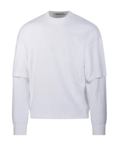 Darkpark Troy Double Sleeve T-shirt In White