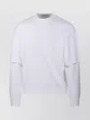 Darkpark Solid Color Long Sleeved Theo T-shirt In White