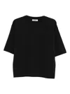 Darkpark Short Sleeved Tee In Black