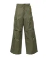 Darkpark Baggy Fit Vince Cotton Cargo Pants In Green