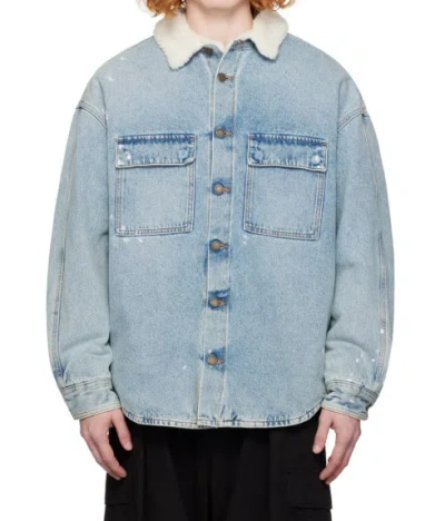 DARKPARK UNBUTTONED DENIM JACKET