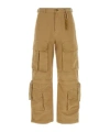 Darkpark Distressed Straight-leg Trousers In Brown