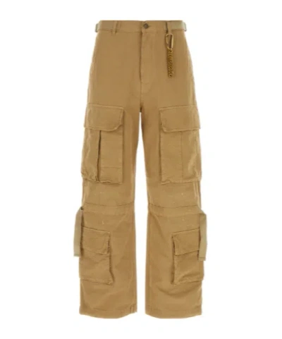 Darkpark Utility Cargo Pants In Brown