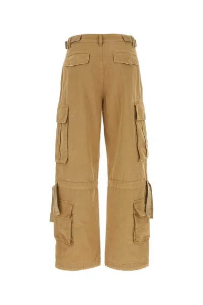 Darkpark Biscuit Cotton Pant In Beige