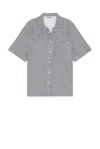 Darkpark Vale Bonded Shirt In Black & White