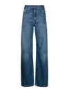 Darkpark Lu Fitted Denim In Dark Wash