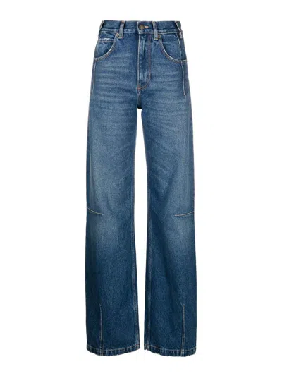 Darkpark Lu Fitted Denim In Dark Wash