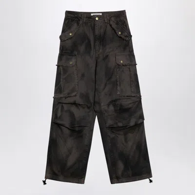 DARKPARK DARKPARK  VIVI BLACK WASHED CARGO JEANS