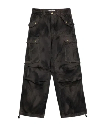 DARKPARK VIVI BLACK WASHED CARGO JEANS